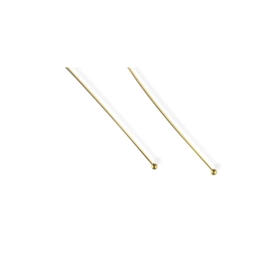 10 stk. Perlestav med kugle, 0,4 x 30 mm